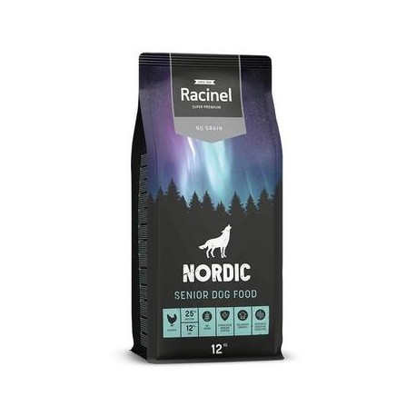 Racinel Dog Adult Senior - Kornfri 12 KG.